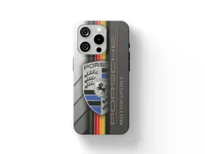 Porsche Custodia Silicone Smartphone Tocco di Lusso
